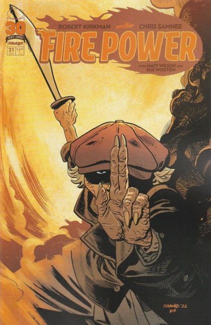 Fire Power #21A Regular Chris Samnee Cover