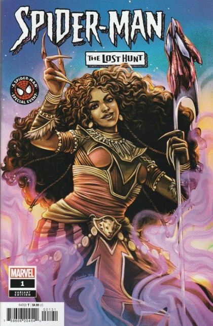 Spider-Man: The Lost Hunt #1C Ejiwa Edge Ebenebe Variant