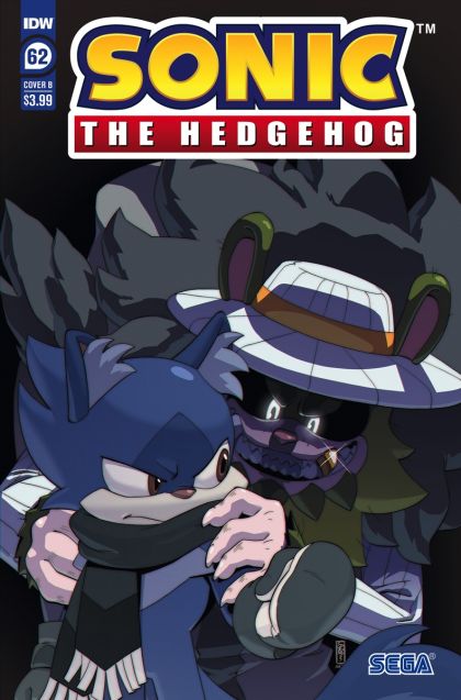 Sonic the Hedgehog, Vol. 3 #62B Ryan Jampole Variant