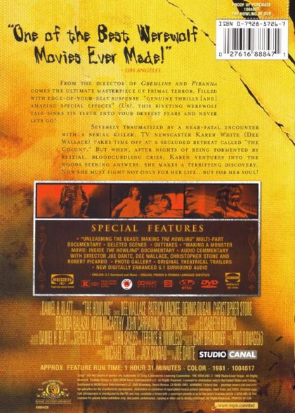 The Howling (1981) Special Edition - DVD