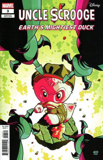 Uncle Scrooge: Earth's Mightiest Duck #3B ACO Variant