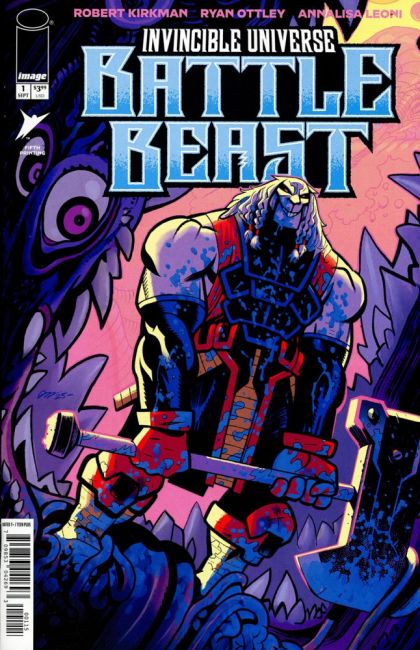 Invincible Universe: Battle Beast #1AN 5th Printing Dylan Burnett