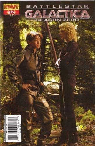 Battlestar Galactica Season Zero #12B Photo Cover
