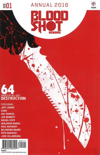Bloodshot Reborn Annual 2016 #1A Cvr A Kano