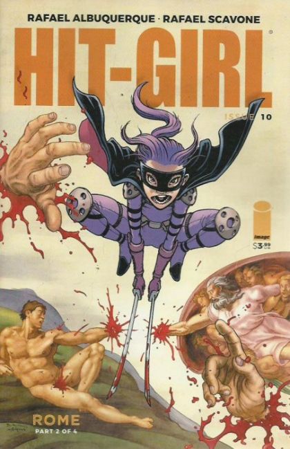 Hit-Girl, Vol. 2 #10C Variant Chris Burnham Cover