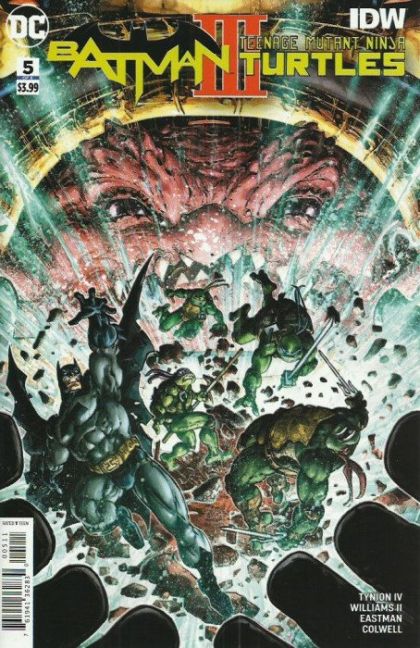 Batman / Teenage Mutant Ninja Turtles III #5A Regular Freddie E Williams II Cover