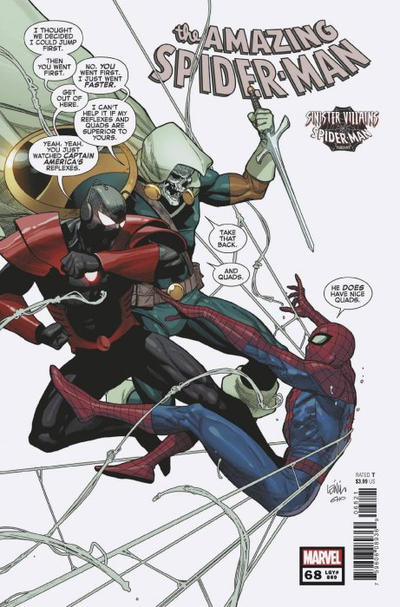 The Amazing Spider-Man, Vol. 5 #68B Leinil Francis Yu Sinister Villains of Spider-Man Variant