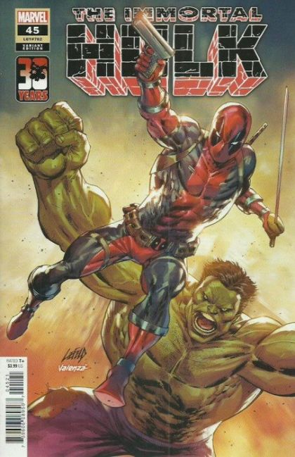 The Immortal Hulk #45D Rob Liefeld Deadpool 30th Anniversary Variant
