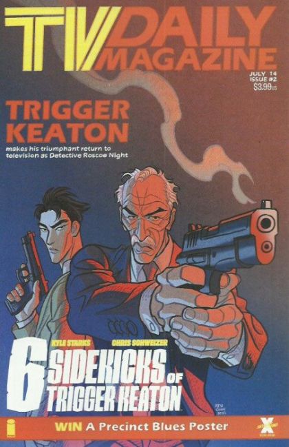 The Six Sidekicks of Trigger Keaton #2B Variant Afu Chan Cover