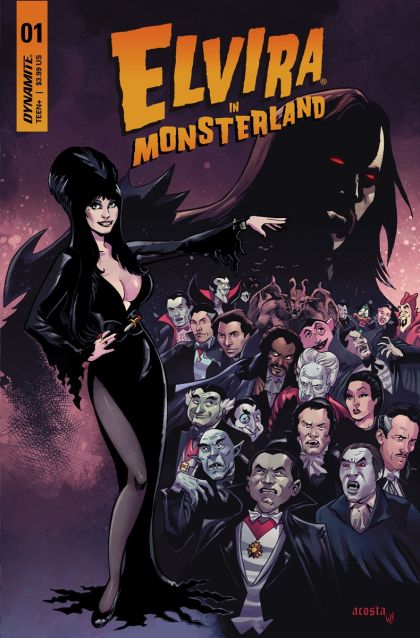 Elvira In Monsterland #1A Dave	Acosta Regular