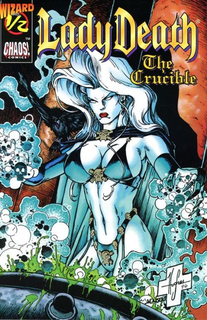 Lady Death: The Crucible Wizard 1/2 Mailaway