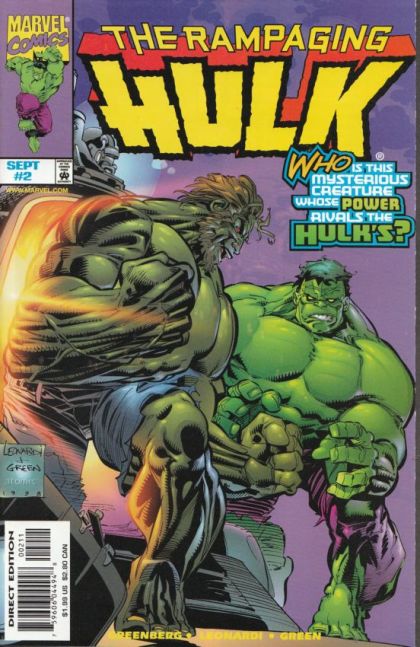 The Rampaging Hulk, Vol. 2 #2A