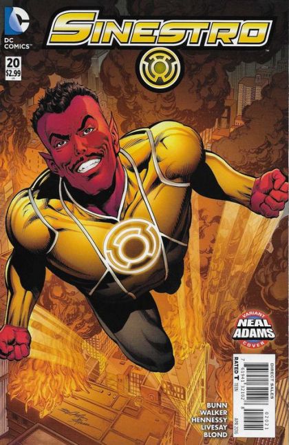 Sinestro #20B Neal Adams Variant Cover
