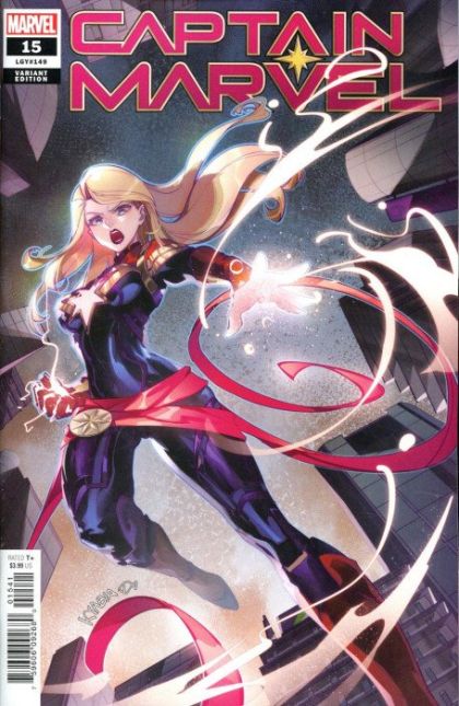 Captain Marvel, Vol. 11 #15D Zili Yu Chinese New Year Variant