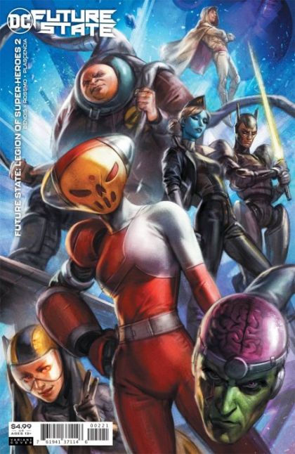 Future State: Legion of Super-Heroes #2B Variant Ian MacDonald Card Stock Cover