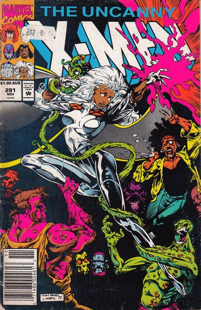 Uncanny X-Men, Vol. 1 #291C Australian Price Variant