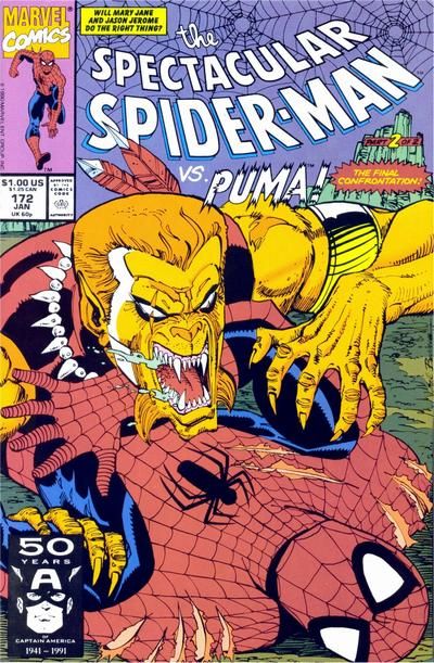 The Spectacular Spider-Man, Vol. 1 #172A Direct Edition