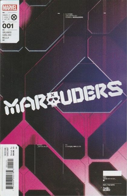 Marauders, Vol. 2 #1B Incentive Tom Muller Design Variant Cover