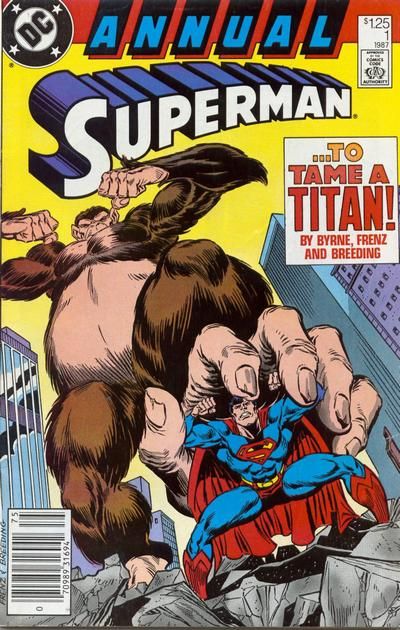 Superman, Vol. 2 Annual #1B Newsstand Edition
