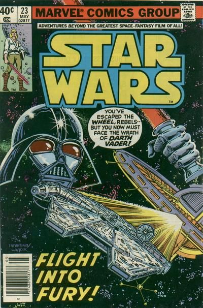 Star Wars, Vol. 1 (Marvel) #23B Newsstand Edition