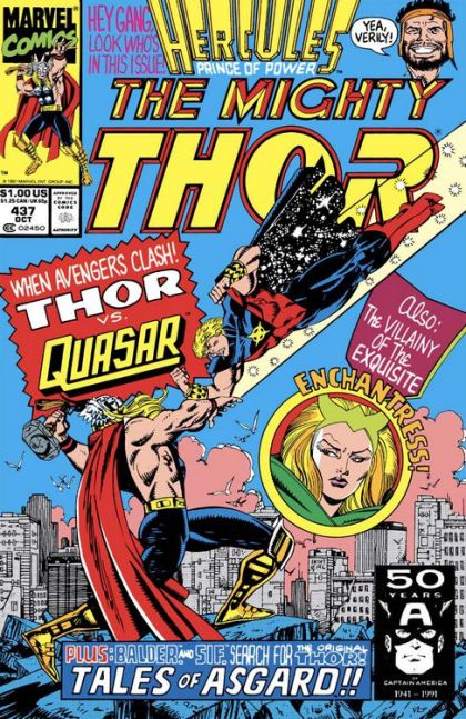 Thor, Vol. 1 #437A Direct Edition