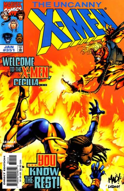 Uncanny X-Men, Vol. 1 #351A Direct Edition