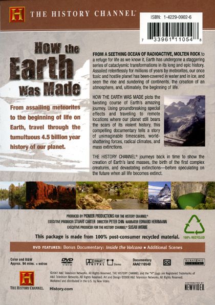 How The Earth Was Made - DVD
