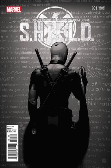 S.H.I.E.L.D., Vol. 3 (Marvel) #1O John Tylyer Christopher - Deadpool Party Sketch Variant