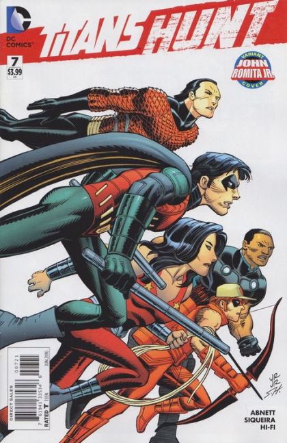 Titans: Hunt #7B John Romita Jr. Variant Cover