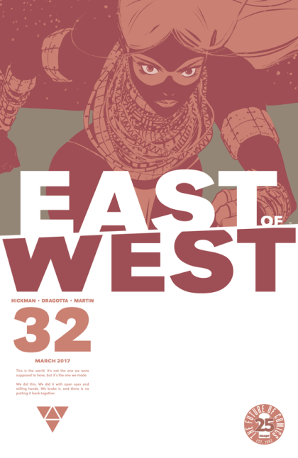 East of West #32A Regular Nick Dragotta Cover