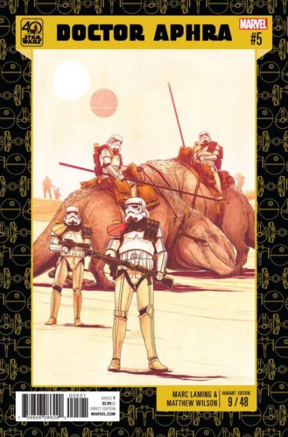 Star Wars: Doctor Aphra, Vol. 1 #5B Marc Laming Star Wars 40th Anniversary Variant