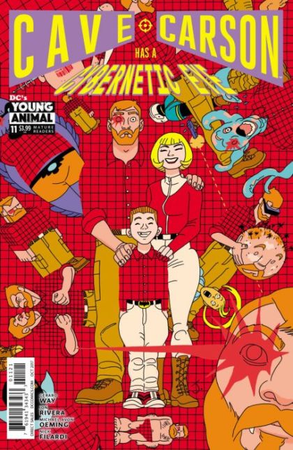 Cave Carson Has A Cybernetic Eye #11B Variant Javier Pulido Cover