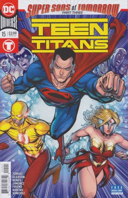 Teen Titans, Vol. 6 #15B Variant Chad Hardin Cover