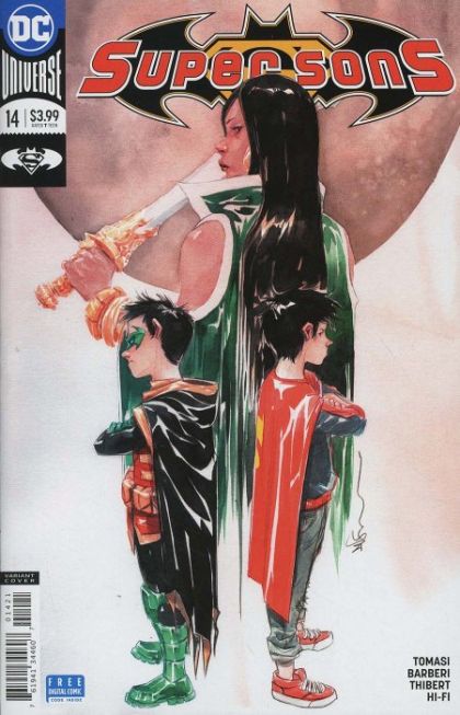Super Sons #14B Variant Dustin Nguyen Cover