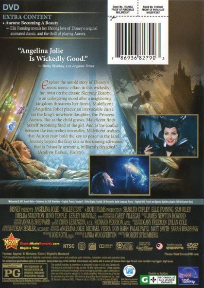 Maleficent (2014) - DVD