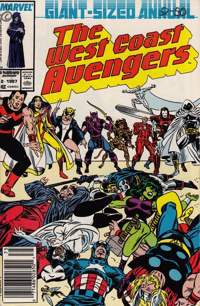 The West Coast Avengers, Vol. 2 Annual #2B Newsstand Edition
