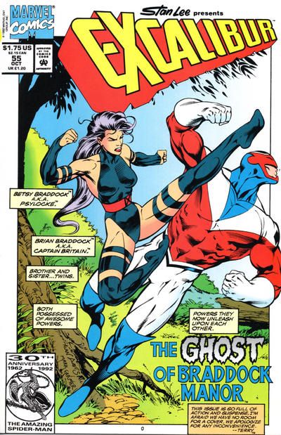 Excalibur, Vol. 1 #55A Direct Edition