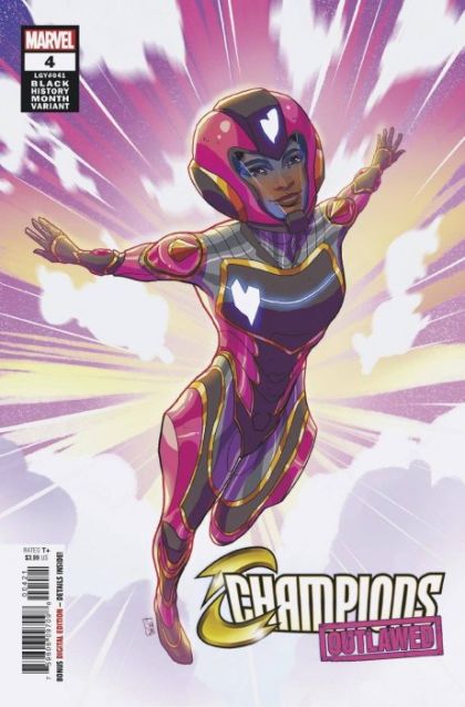 Champions, Vol. 4 (Marvel) #4B Ernanda Souza Black History Month Variant