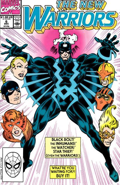 The New Warriors, Vol. 1 #6A Direct Edition
