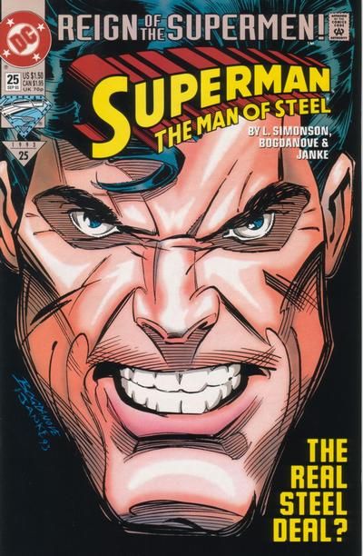 Superman: The Man of Steel #25A Direct Edition