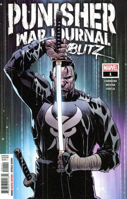 Punisher War Journal: Blitz #1A Regular Mahmud Asrar Cover