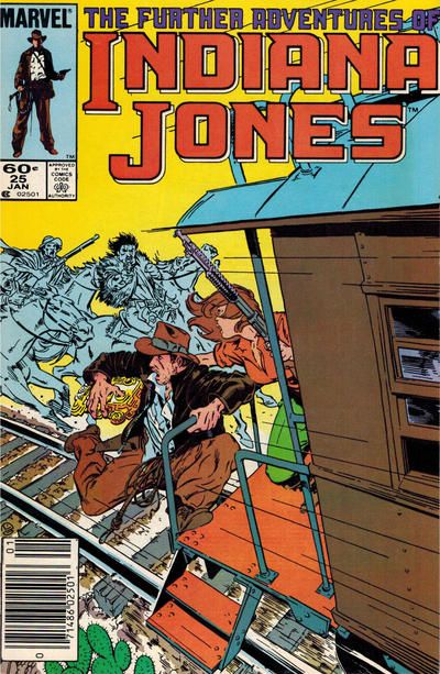 The Further Adventures of Indiana Jones #25B Newsstand Edition