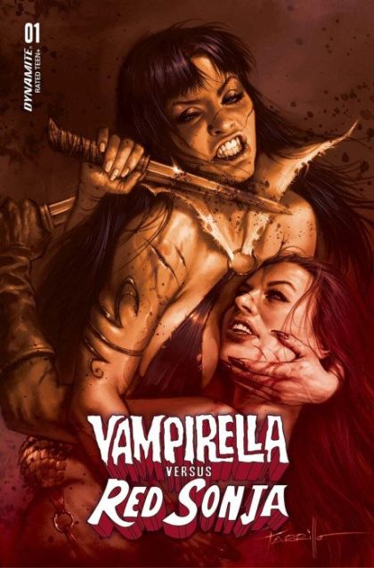 Vampirella vs. Red Sonja #1G Incentive Lucio Parrillo Tint Cover