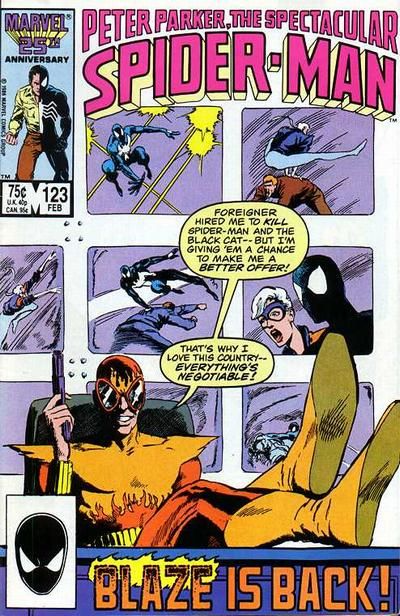 The Spectacular Spider-Man, Vol. 1 #123A Direct Edition