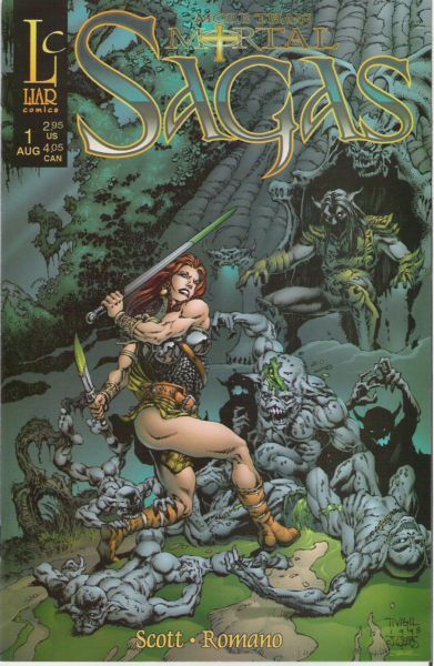 More Than Mortal: Sagas #1A Regular Cover
