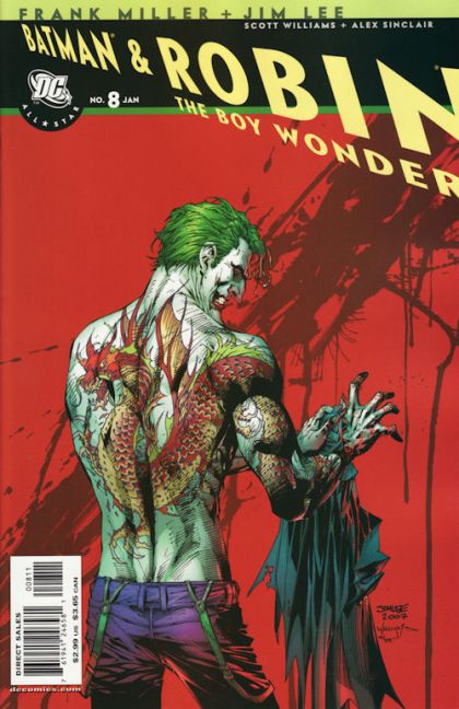 All Star Batman & Robin, The Boy Wonder #8A Jim Lee Regular