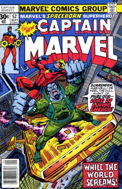 Captain Marvel, Vol. 1 #52A Newsstand Edition