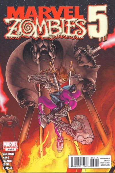 Marvel Zombies 5 #2A Michael William Kaluta Regular