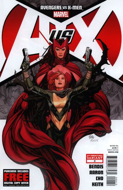 Avengers vs. X-Men #0D 2nd Printing Frank Cho