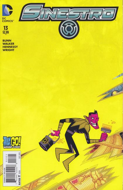 Sinestro #13B Teen Titans Go! Variant Cover